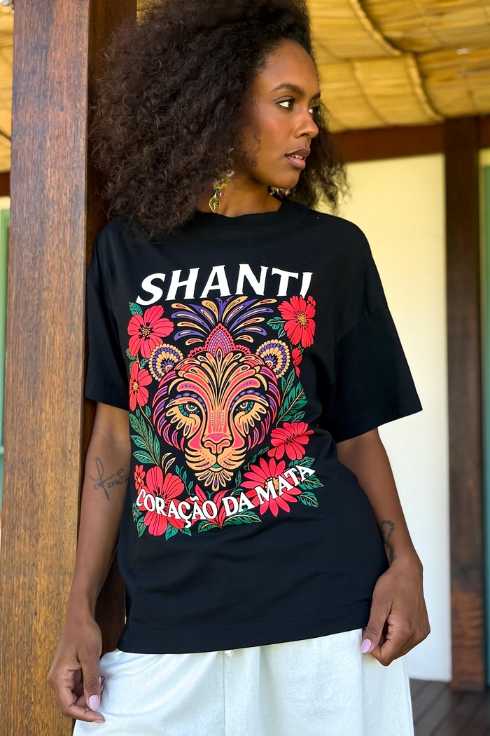 T-SHIRT OVER CORACAO DA MATA