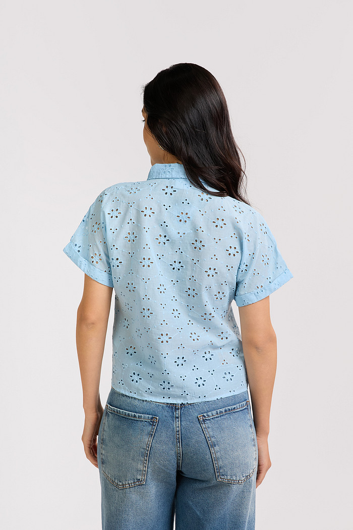 CAMISA FEMININA LAISE ALGODAO 