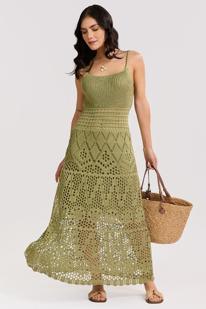 VESTIDO DECOTE V VANESSA