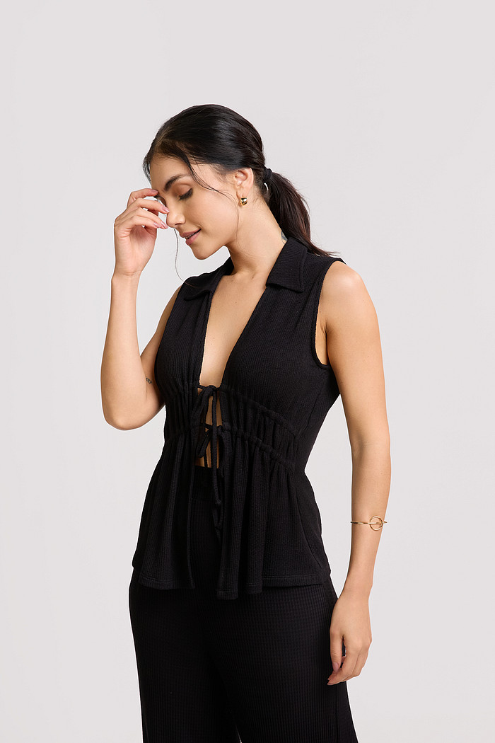 REGATA AMARRACAO VISCOSE LAURA