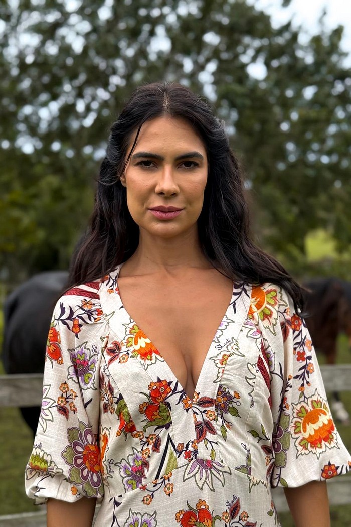 VESTIDO VISCOSE LENÇO SOLAR