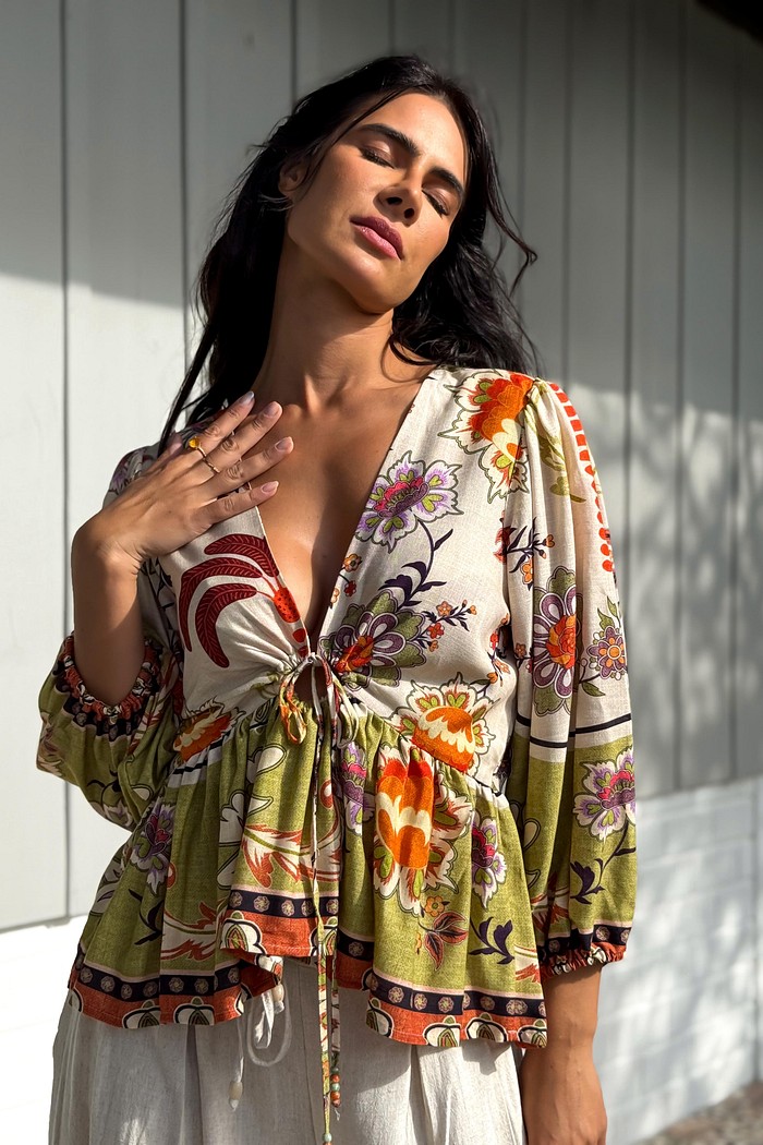 BLUSA VISCOSE LENCO SOLAR