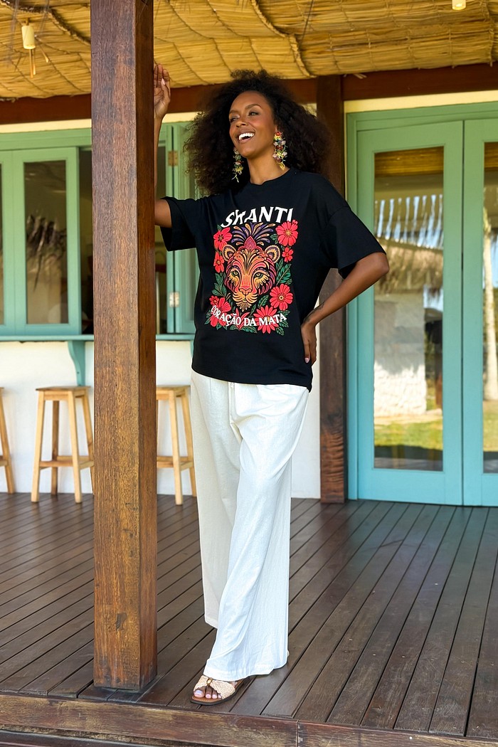 T-SHIRT OVER CORACAO DA MATA