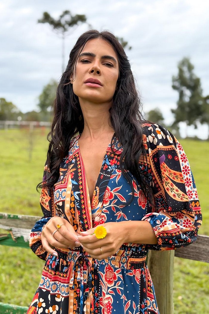 VESTIDO VISCOSE AURA