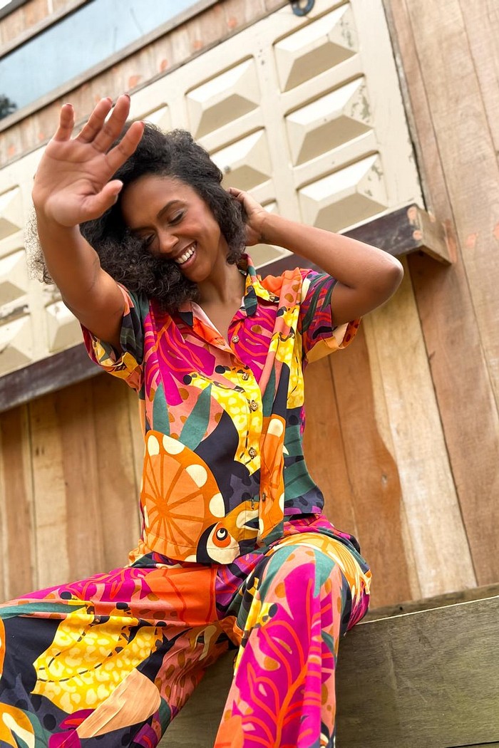 CAMISA VISCOSE NATUREZA SELVAGEM