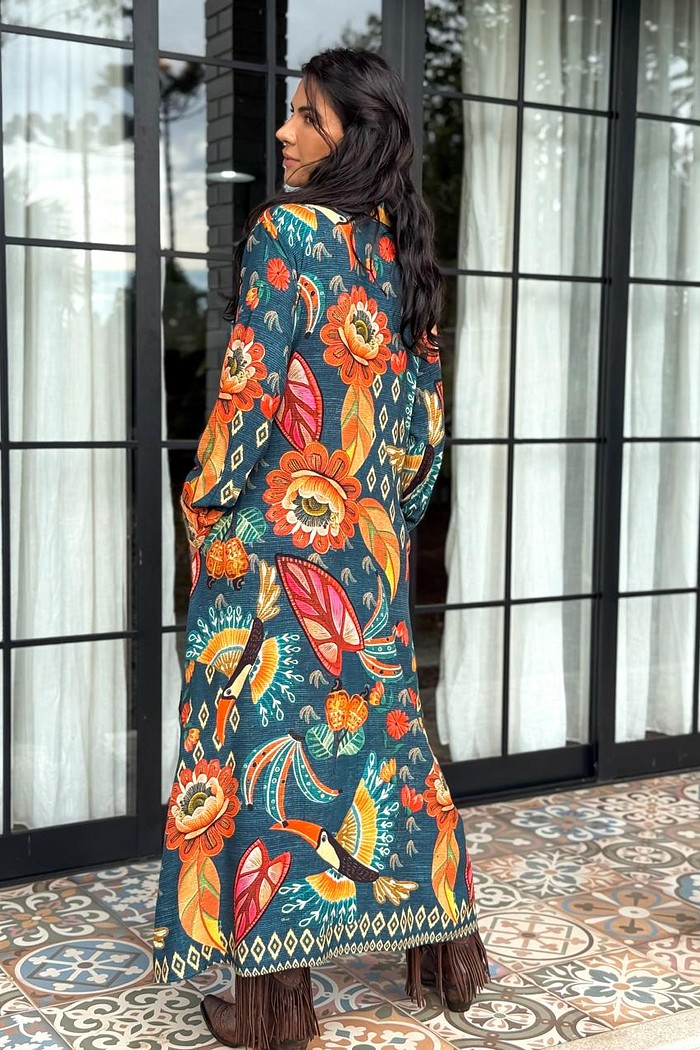 VESTIDO VISCOSE CIDADE MARAVILHOSA