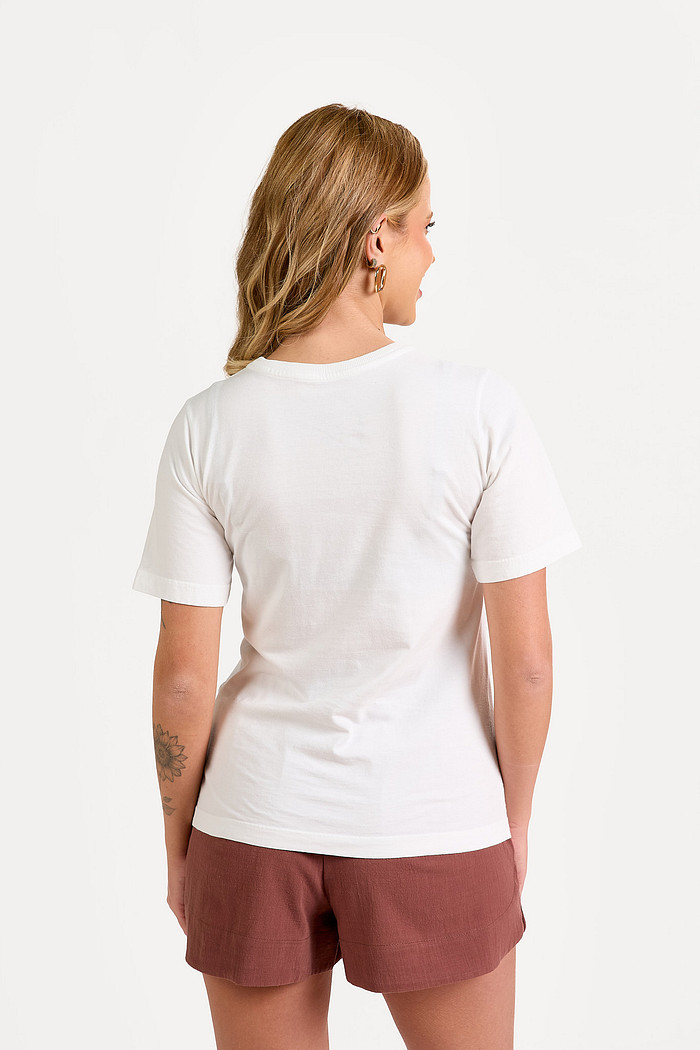 TSHIRT SLIM BORDADA MARCHE AUX