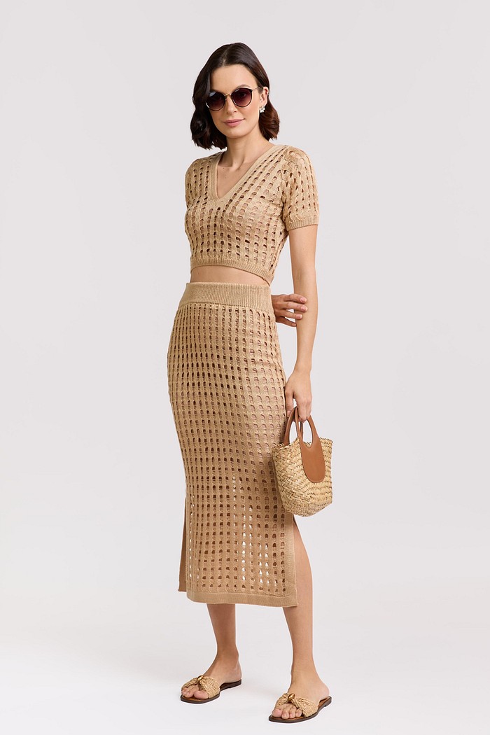 CONJUNTO SAIA E BLUSA LUCI 