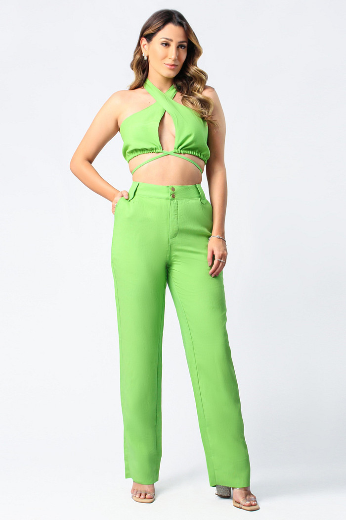 Conjunto Calca E Top Luleg 322