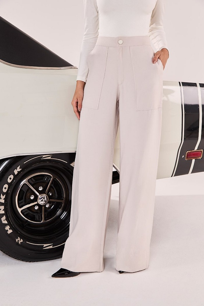 Calca Pantalona Trench