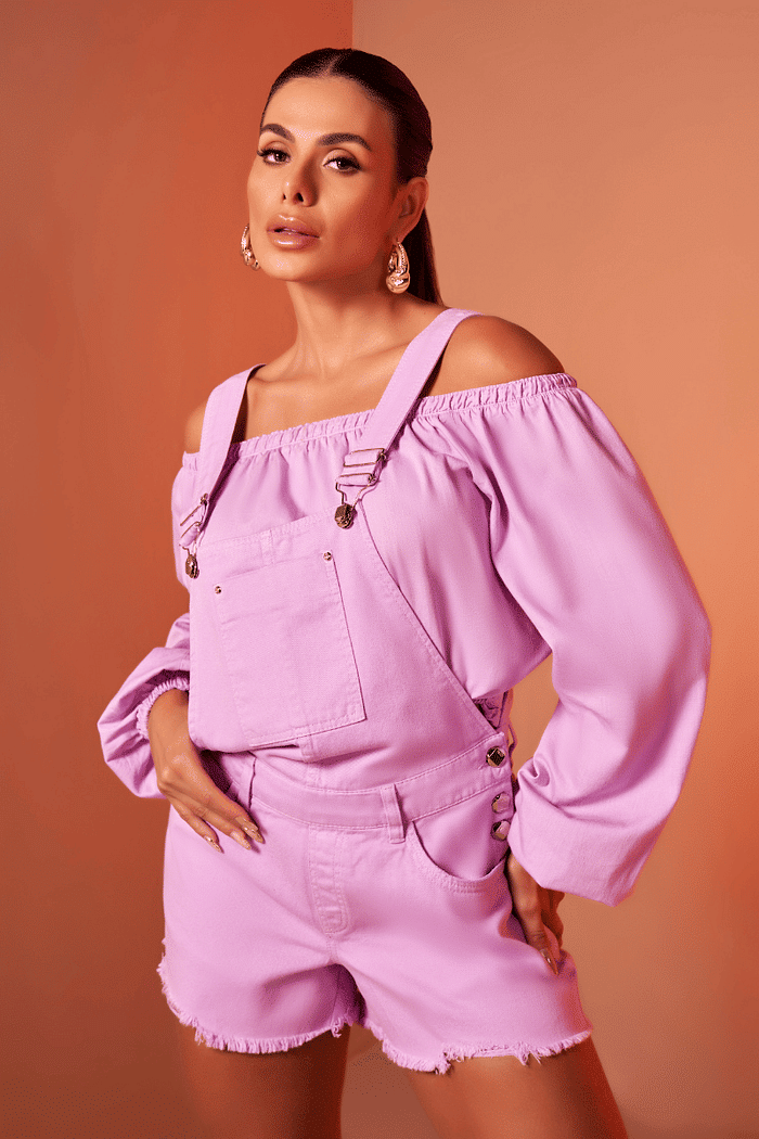 Jardineira Sarja Comfort