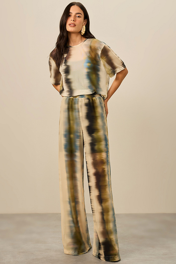 CONJUNTO TULE ESTAMPADO