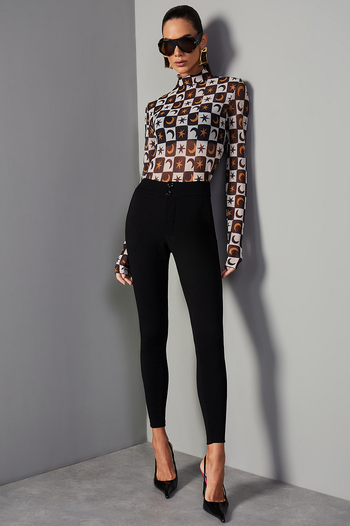 CALÇA MONTARIA EM MALHA SCUBA