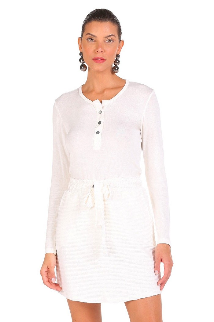 Saia Curto Detalhe Faixa Viber 123