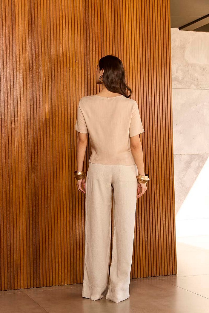 Blusa M/c Basic Crepe