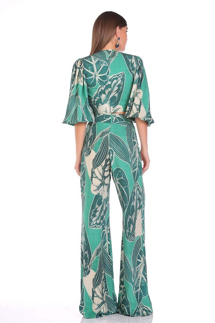 Blusa Cropped Com Amarracao