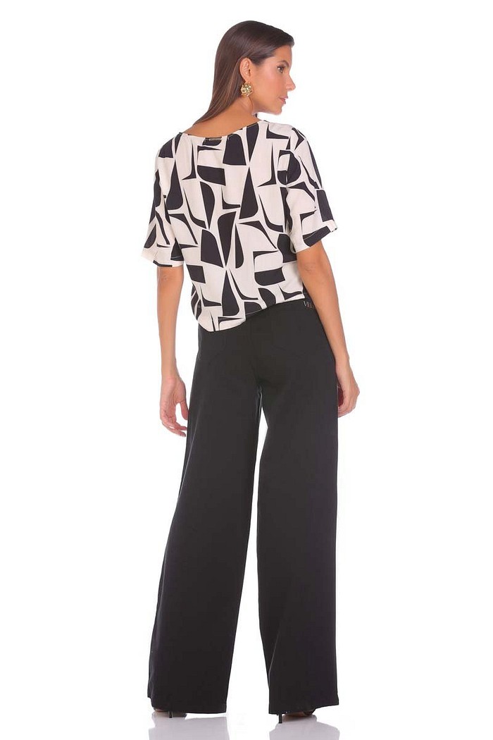 Calca Sarja Wide Leg 323 6