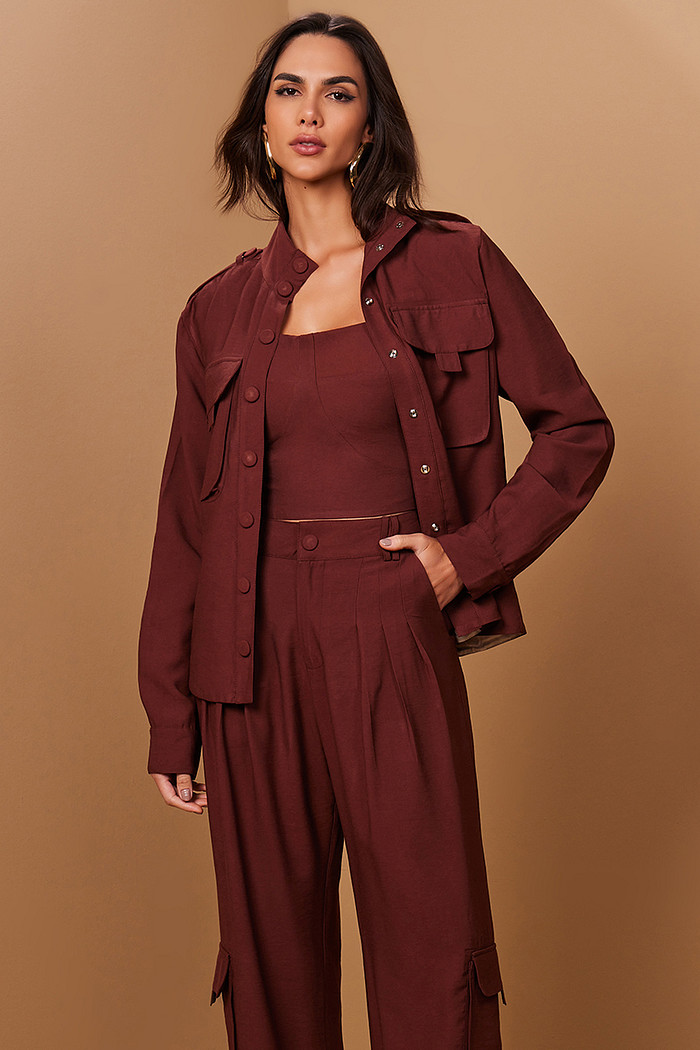 JAQUETA ALFAIATARIA BOLSOS FRONTAIS