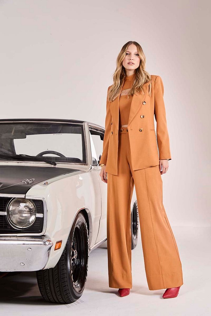 Calca Pantalona Alfaiataria