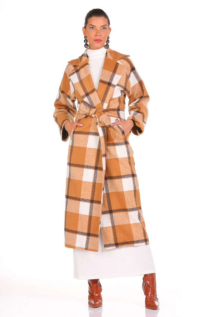 Trench Coat Com Faixa Viber 123