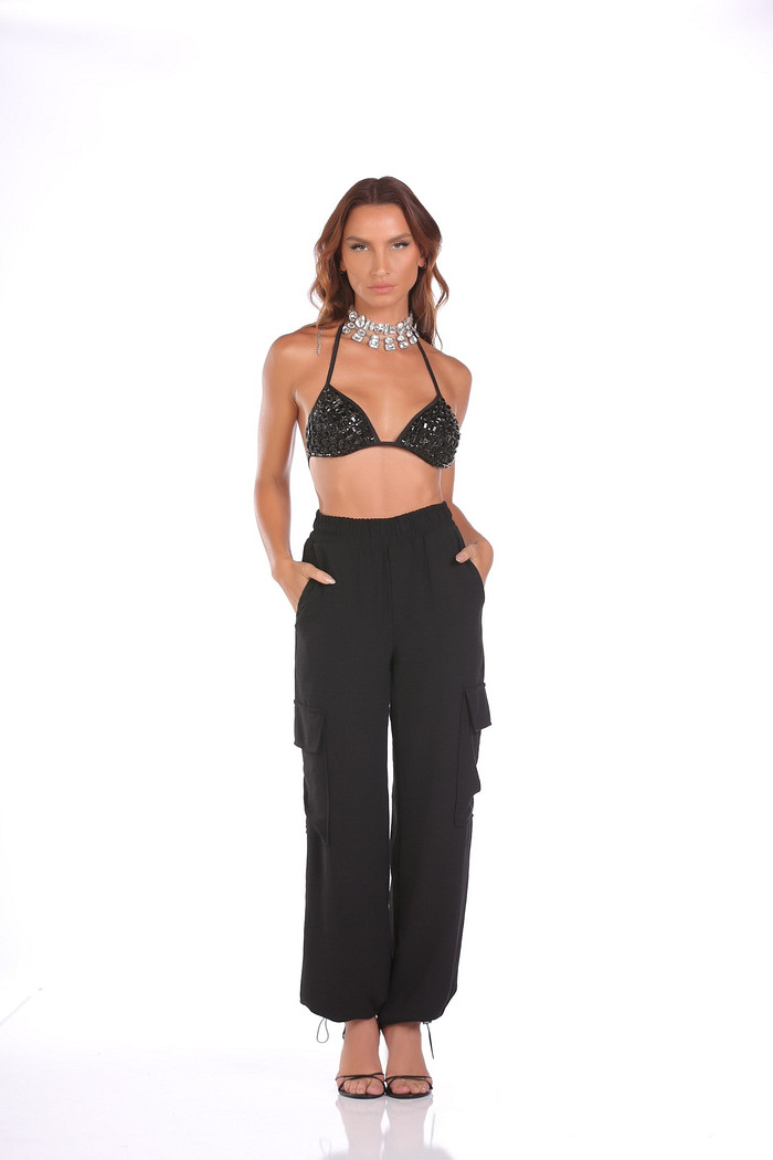 Top Tule Bordado Luleg 223