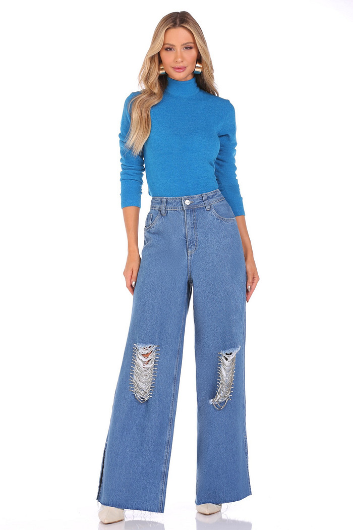 Blusa M/l Tricot Luleg 223