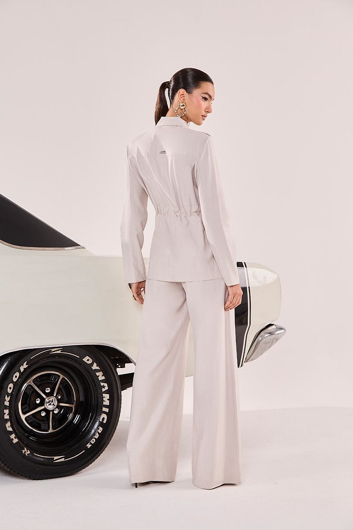 Parka Detalhe Cordao