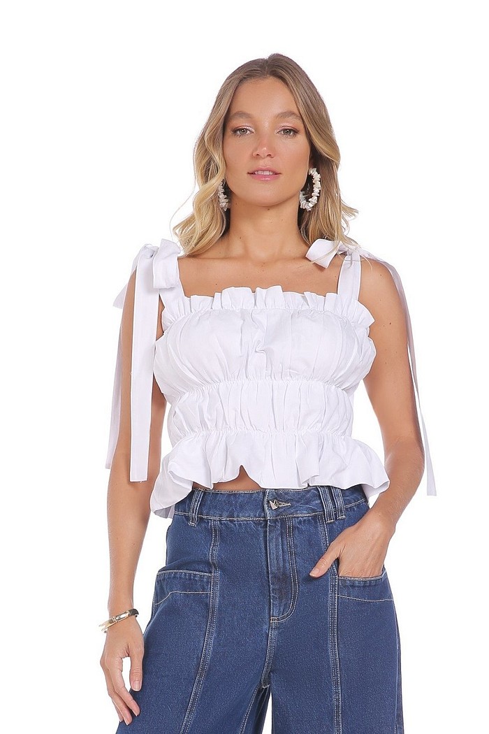 Blusa Drapeada Viber 322