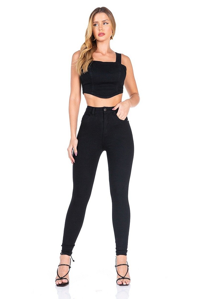 Top Jeans Black Viber 222