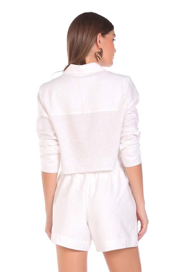 Shorts Detalhe Botoes