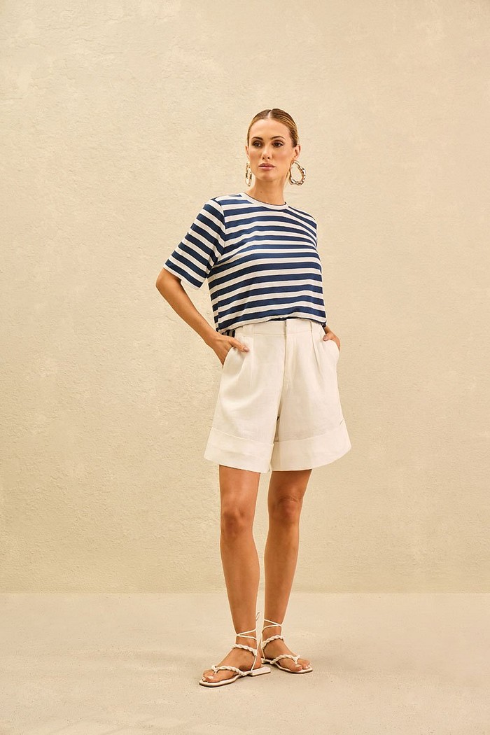 T-SHIRT M/C LISTRADA