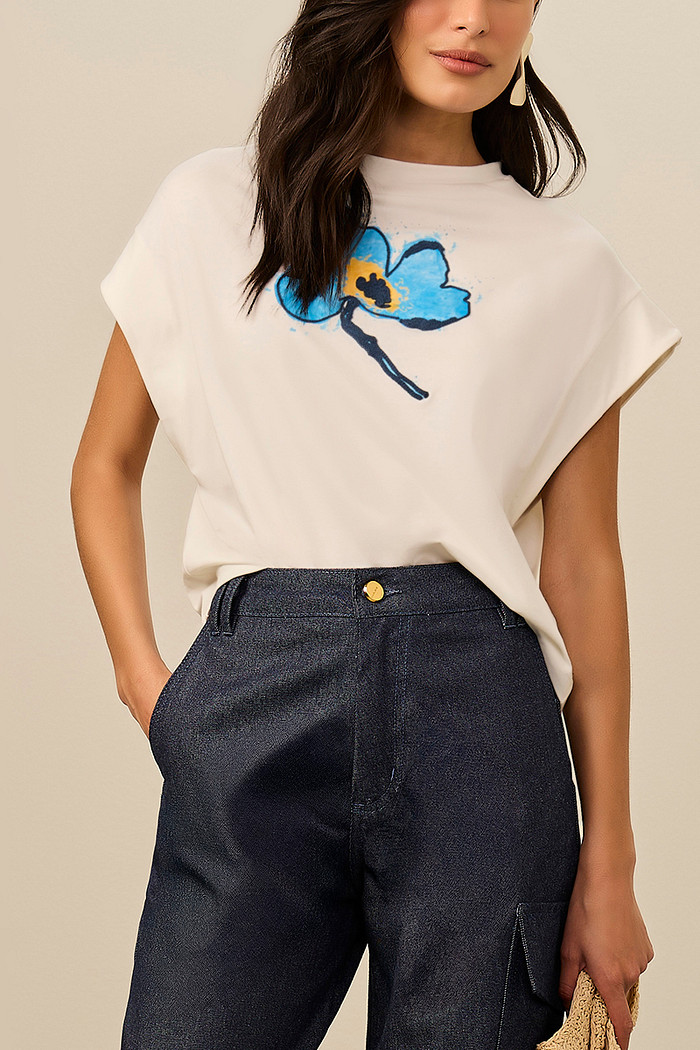 T-SHIRT COTTON ESTAMPADA