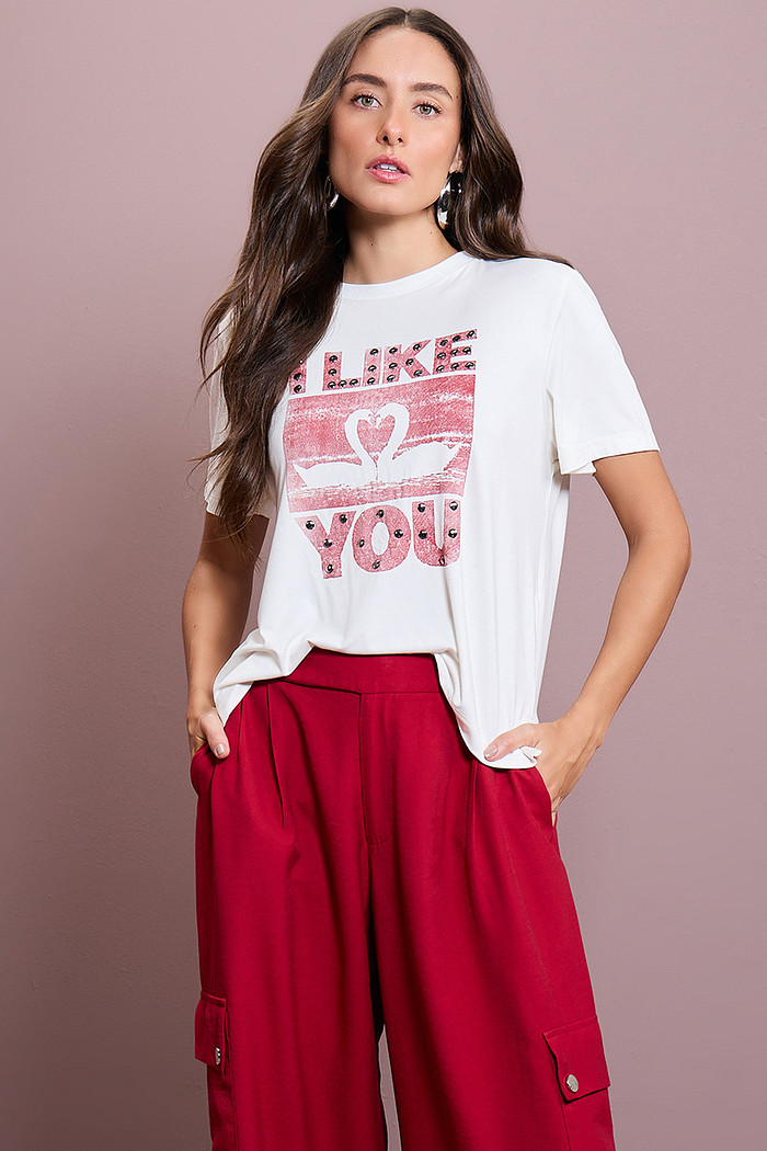 T-SHIRT M/C ESTAMPA E BORDADO 8