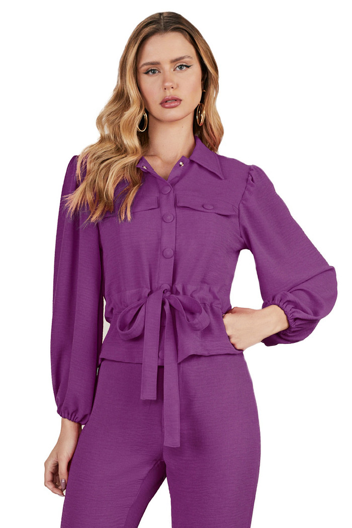 Jaqueta Detalhe Botoes Viber 222