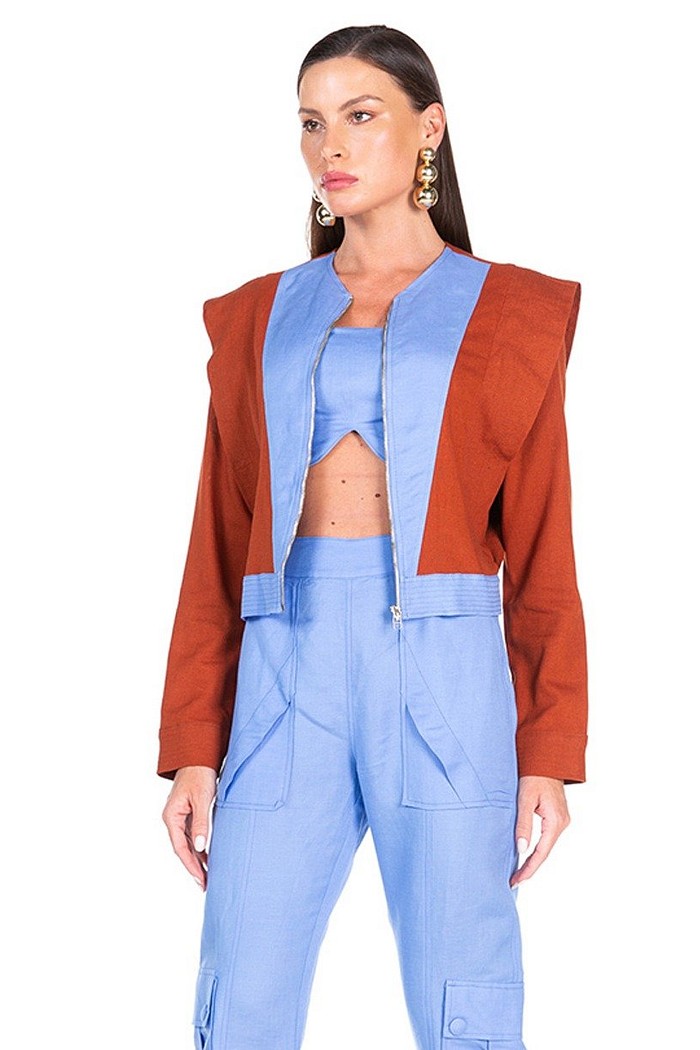 Jaqueta De Linho Compose Viber 222