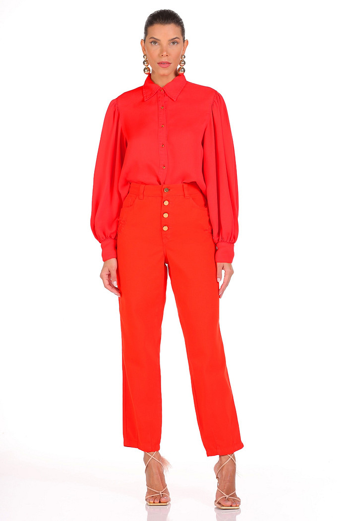 Calca Sarja Mom Viber 123