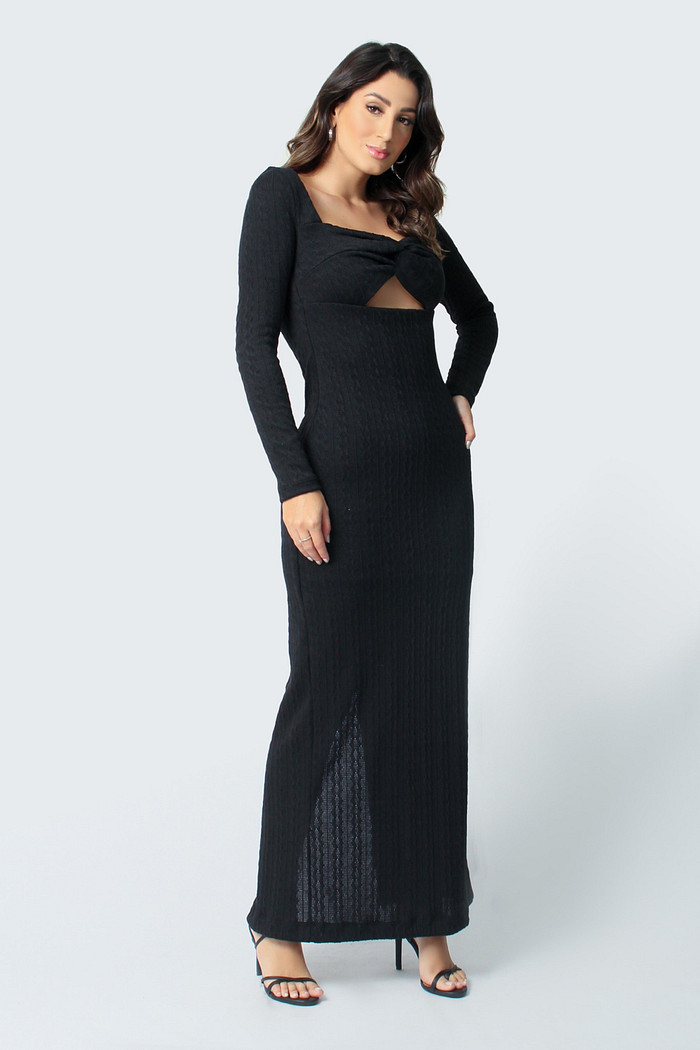 Vestido M/l Tricot Siena Luleg 223