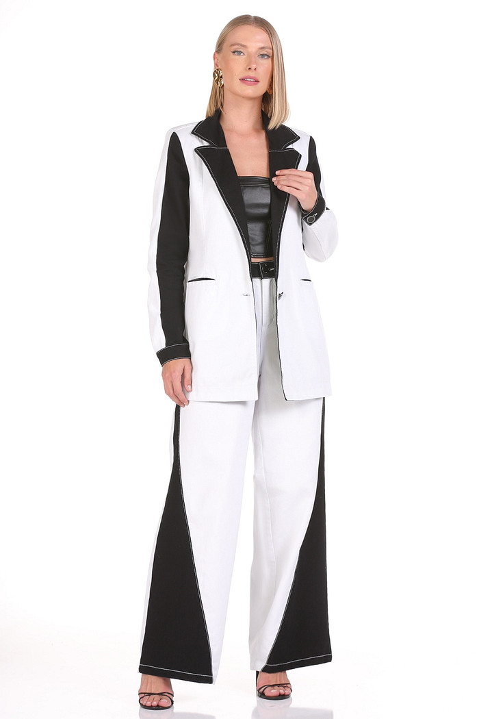 Blazer Sarja Oversized Bicolor Viber 123