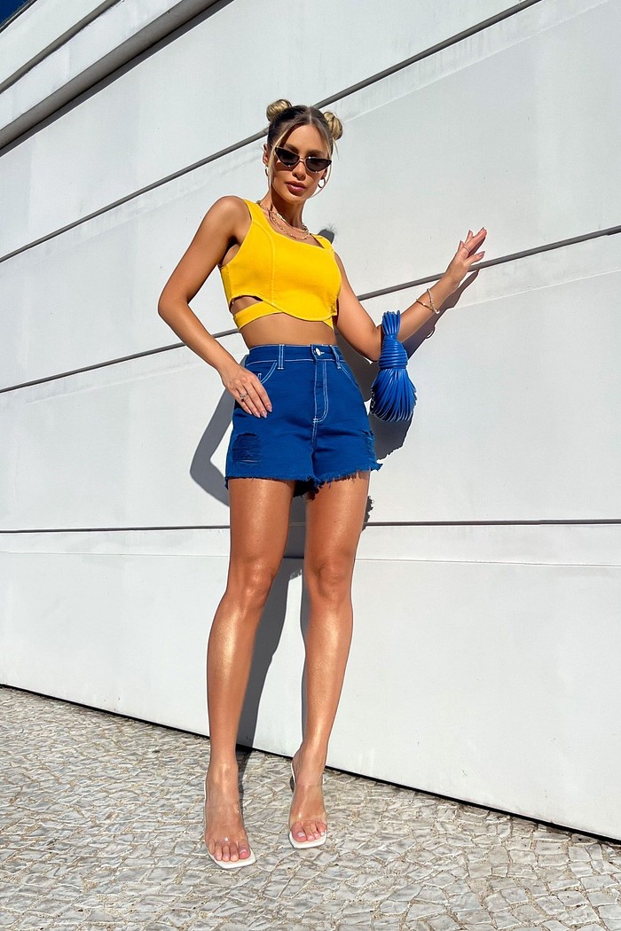 Shorts Jeans Comfort Especial Copa Luleg 322