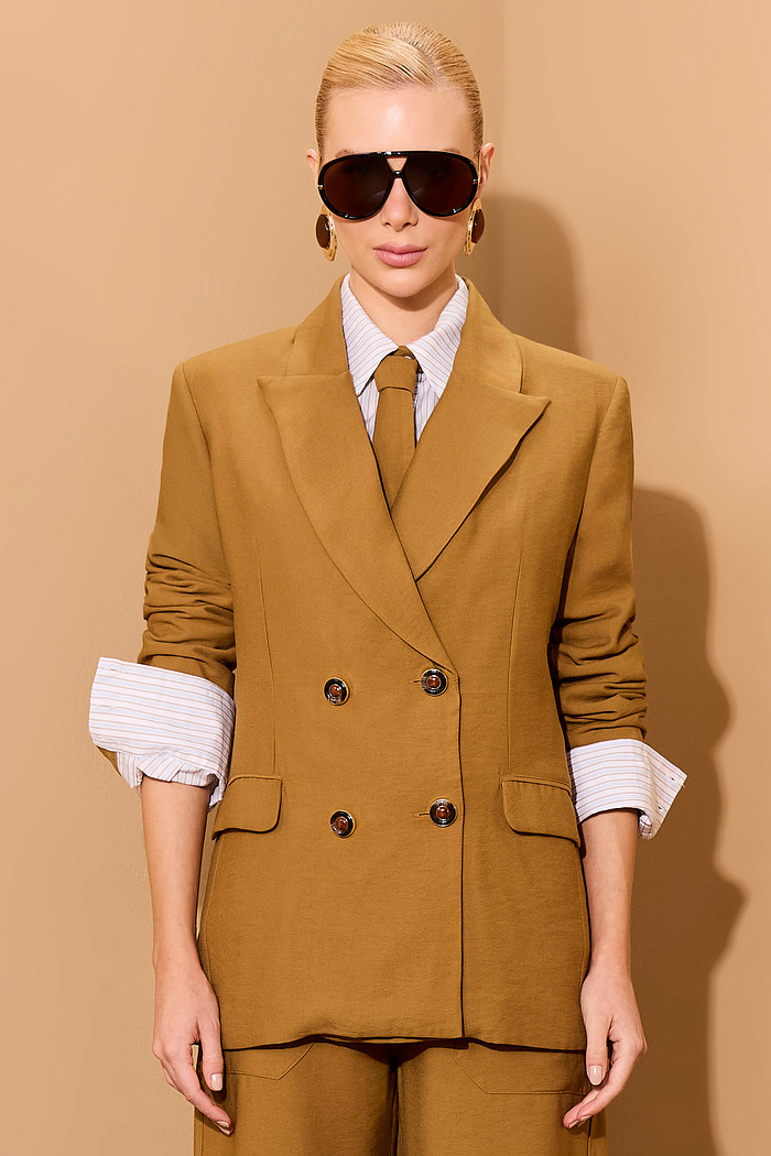 BLAZER ALFAIATARIA ESTRUTURADO