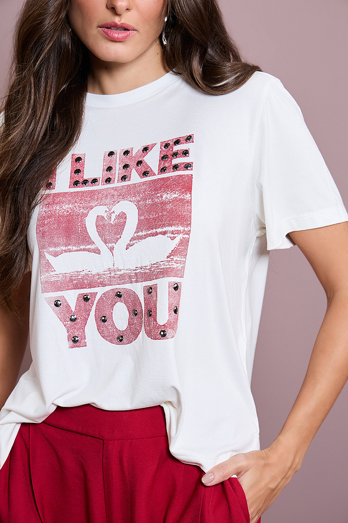 T-SHIRT M/C ESTAMPA E BORDADO 8