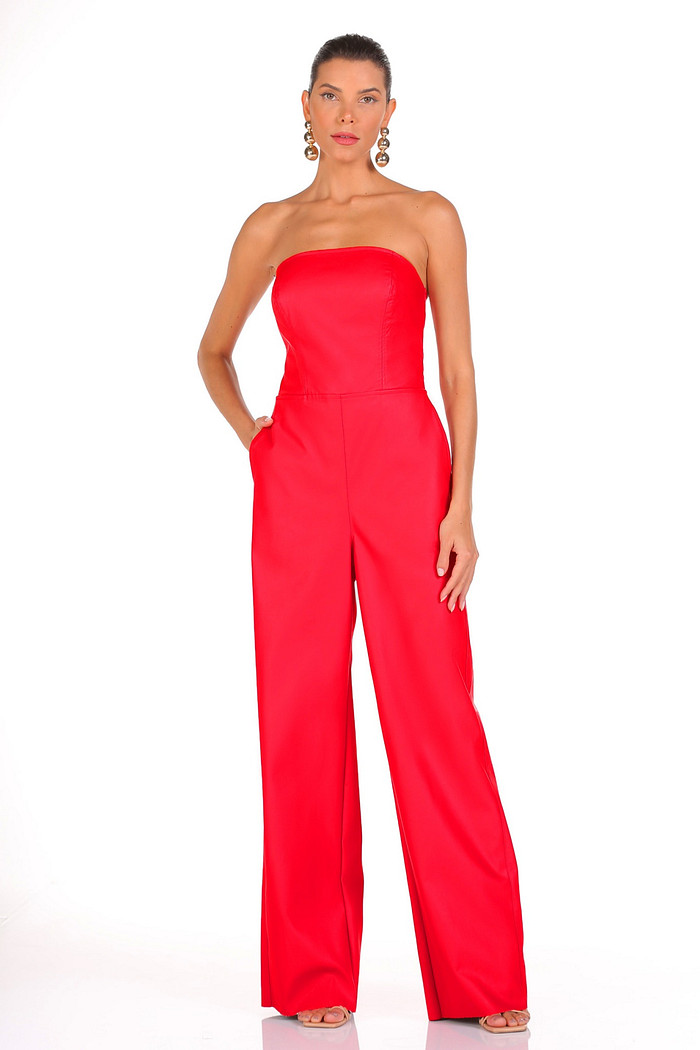 Macacao Longo Leather Fake Viber 123