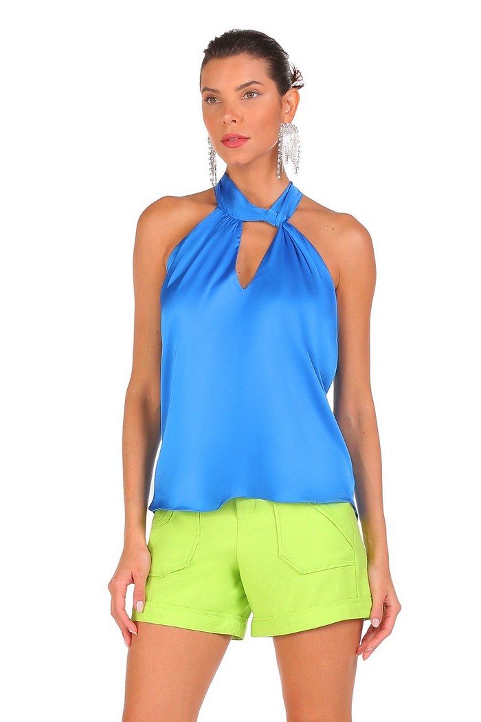 Blusa Frente Unica Cetim Viber 123