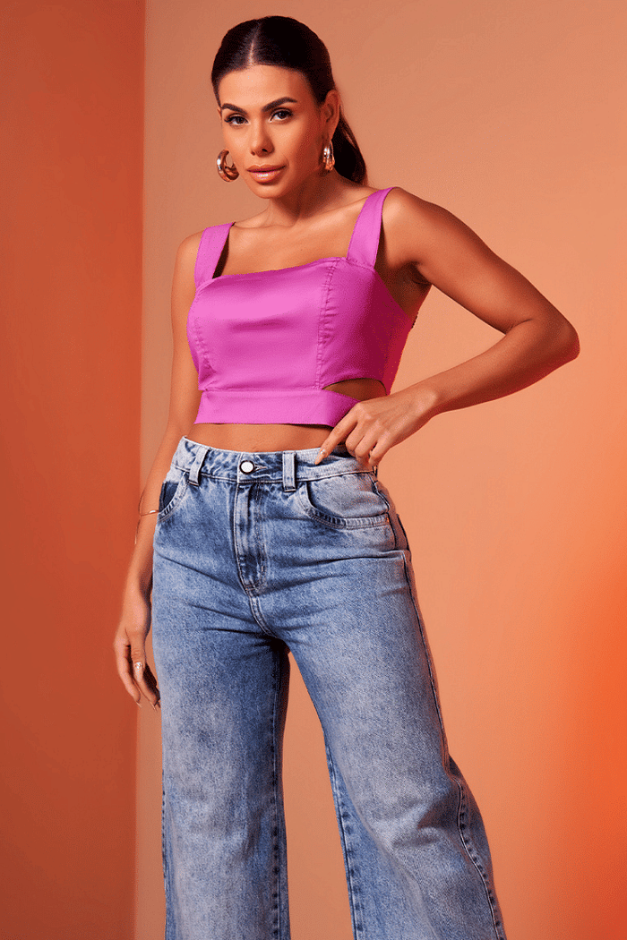 Top Cropped Tricoline