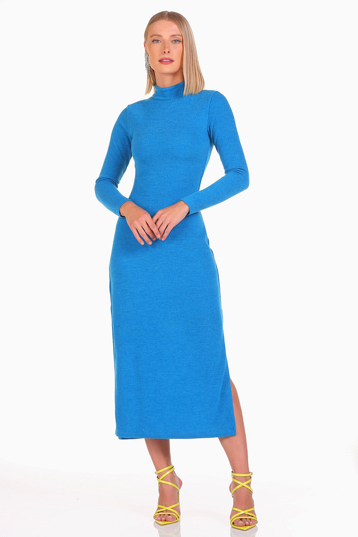 Vestido Midi Tricot Viber 123