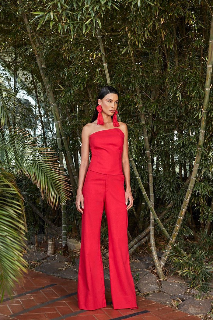 Blusa Alfaiataria Em Linho