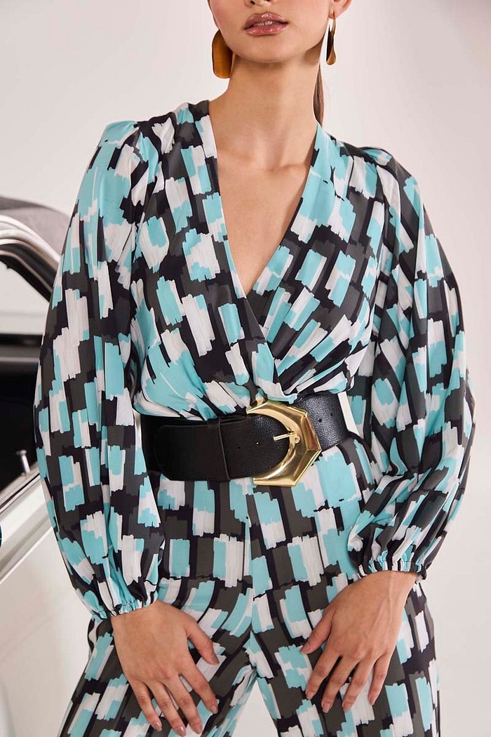 Macacao Longo Estampado