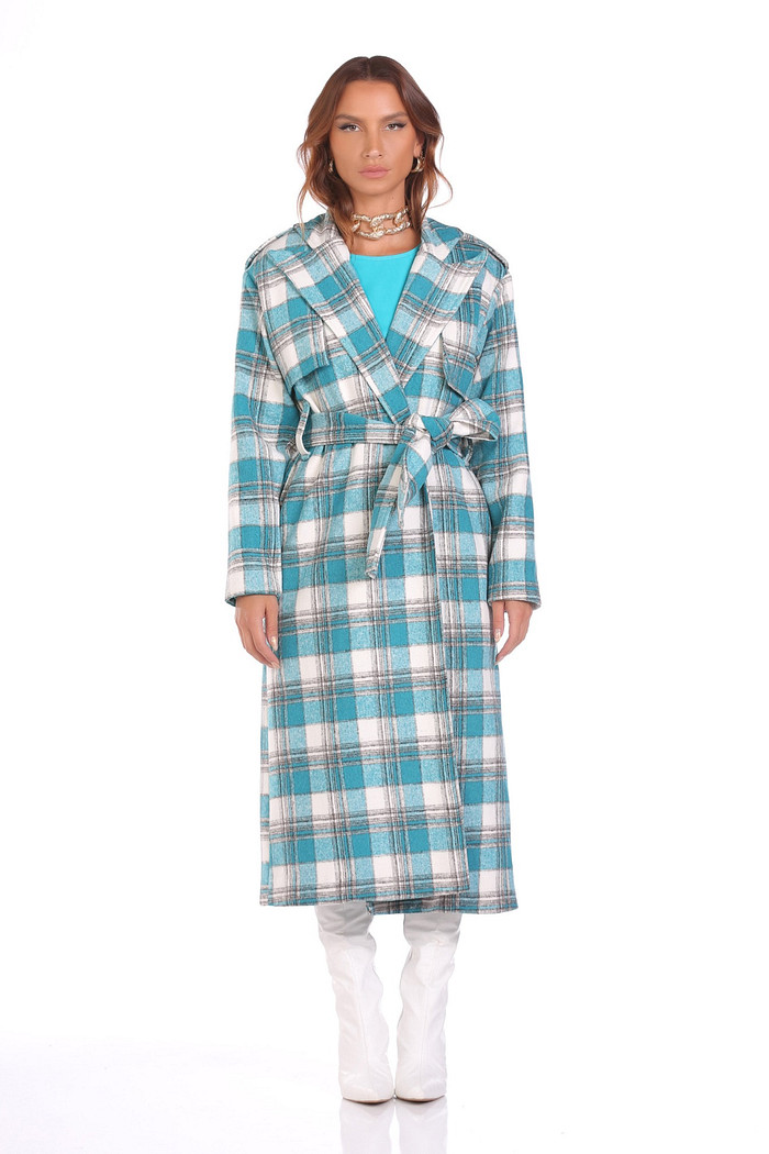 Trench Coat Xadrez Luleg 223