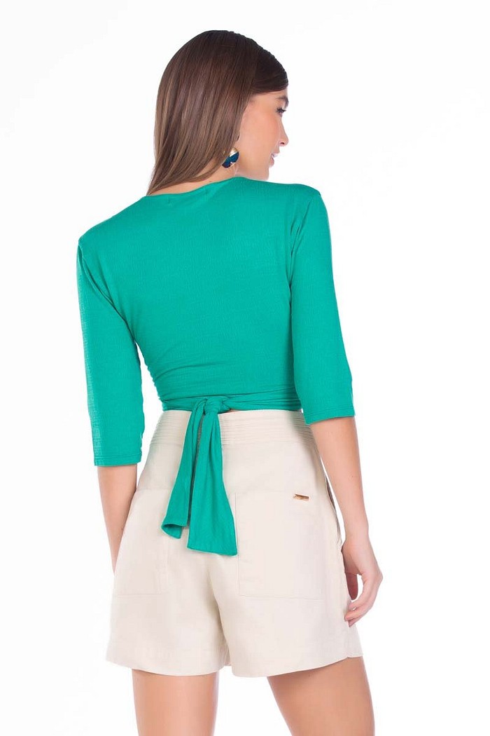 Shorts Sarja Alfaiataria