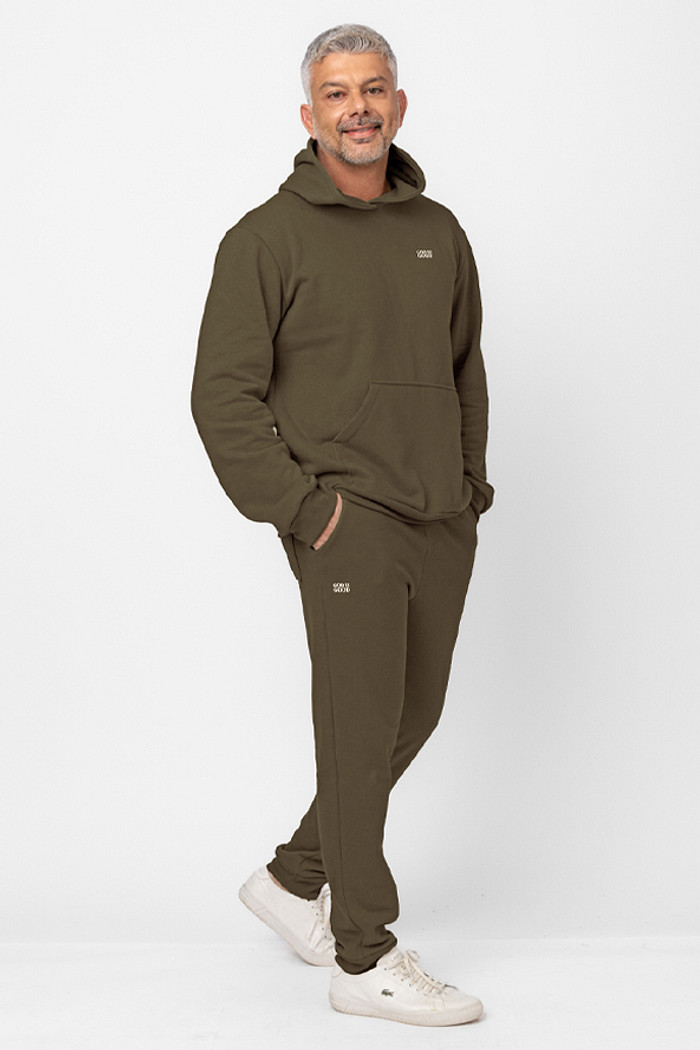 CASACO MOLETOM ALL THE TIME VERDE